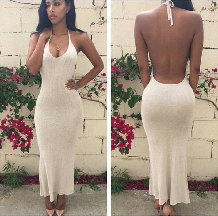 low backless dress